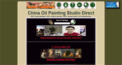 Desktop Screenshot of chinaoilpainting.com